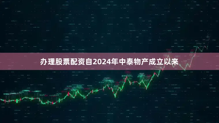办理股票配资自2024年中泰物产成立以来