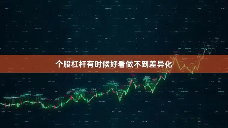 个股杠杆有时候好看做不到差异化