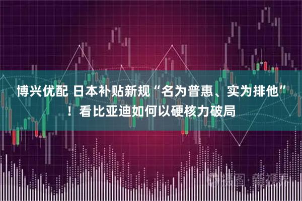 博兴优配 日本补贴新规“名为普惠、实为排他”！看比亚迪如何以硬核力破局